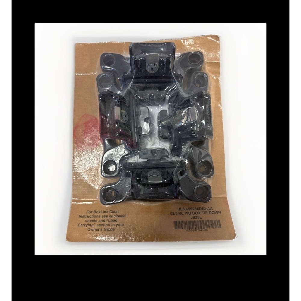 Ford BoxLink Cleat P/U Box Tie Down Set of 4 HL3J-99286D62-AA Black OEM